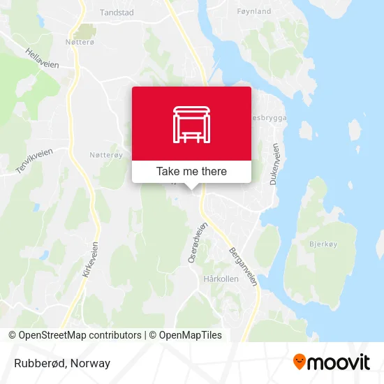 Rubberød map
