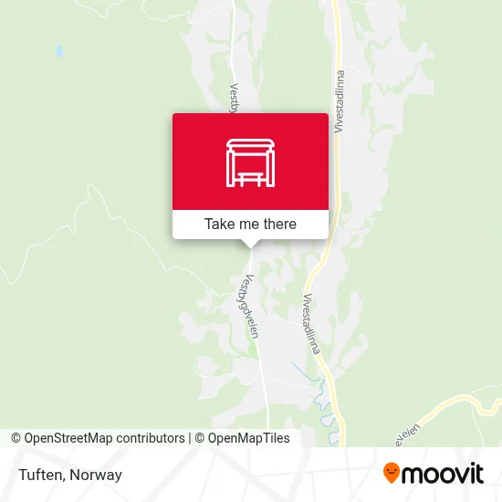 Tuften map