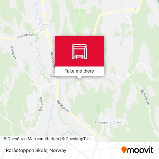 Røråstoppen Skole map