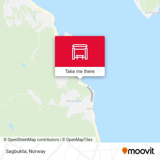 Sagbukta map