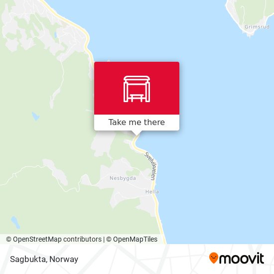 Sagbukta map