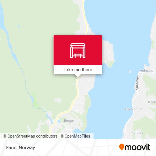 Sand map