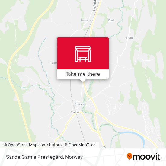 Sande Gamle Prestegård map