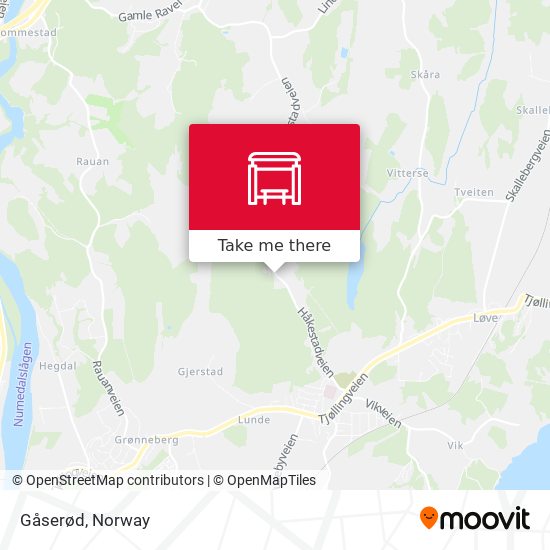 Gåserød map