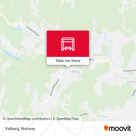 Valberg map