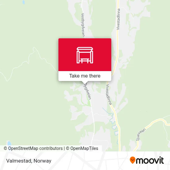 Valmestad map