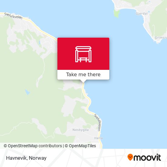 Havnevik map