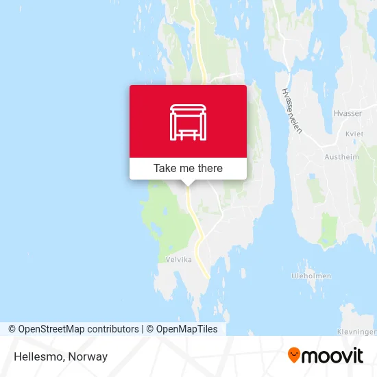 Hellesmo map