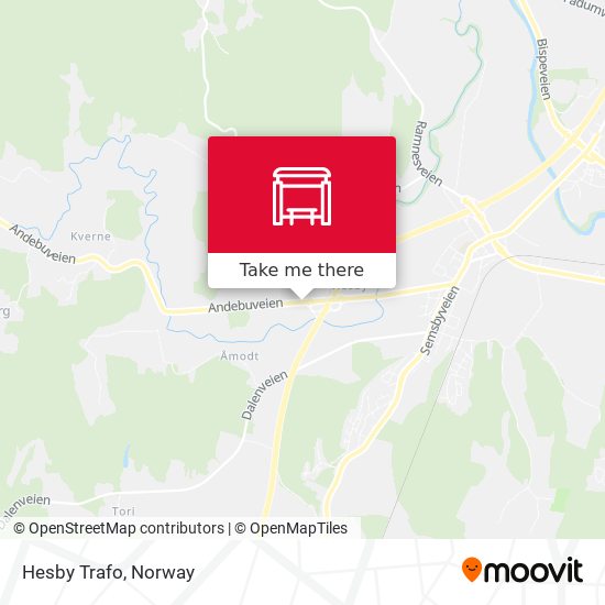 Hesby Trafo map