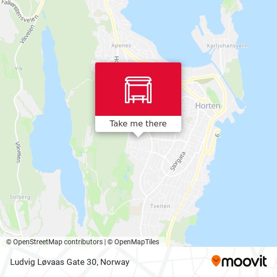 Ludvig Løvaas Gate 30 map