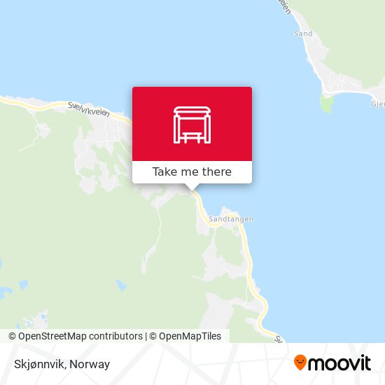 Skjønnvik map