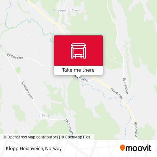 Klopp Heianveien map