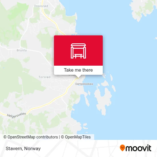 Stavern map