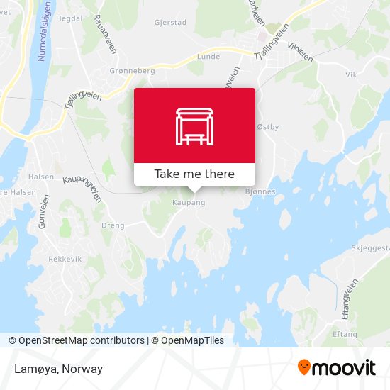 Lamøya map