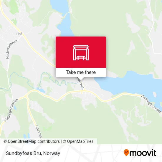 Sundbyfoss Bru map