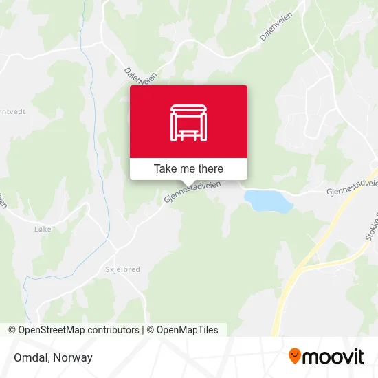 Omdal map