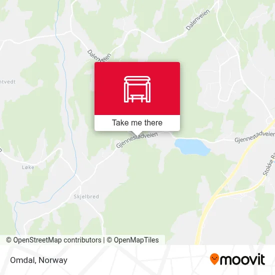 Omdal map