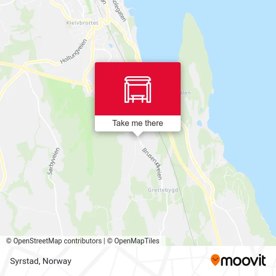 Syrstad map