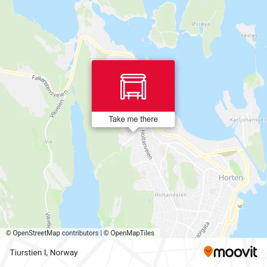 Tiurstien I map