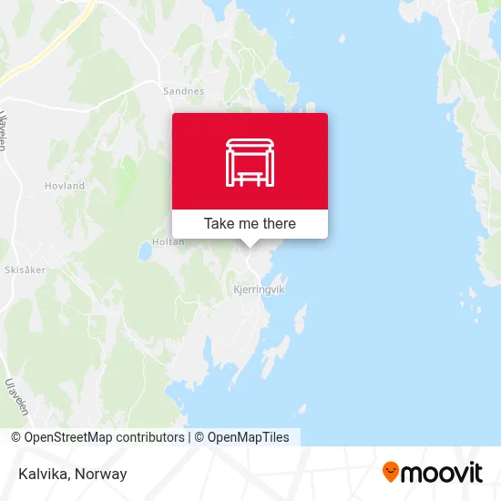 Kalvika map