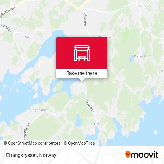 Eftangkrysset map