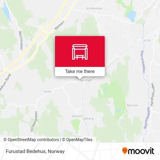 Furustad Bedehus map