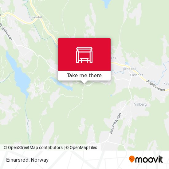 Einarsrød map