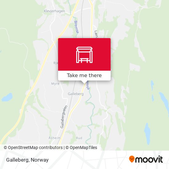 Galleberg map