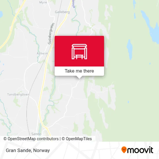 Gran Sande map