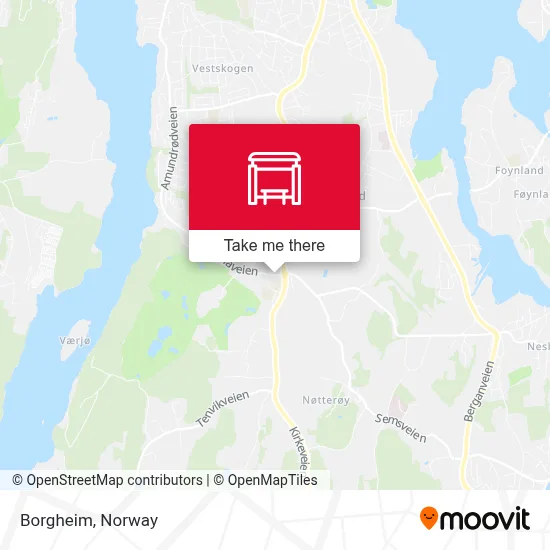 Borgheim map
