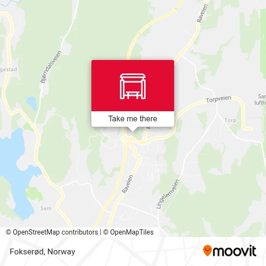 Fokserød map