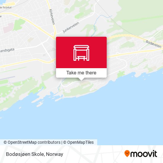 Bodøsjøen Skole map