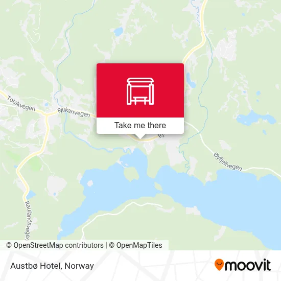 Austbø Hotel map