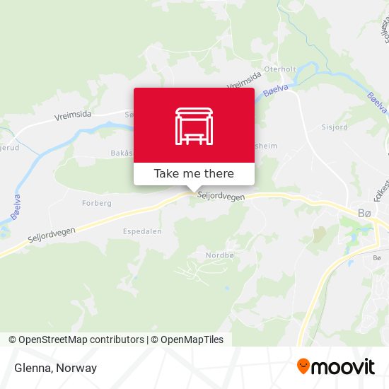 Glenna map