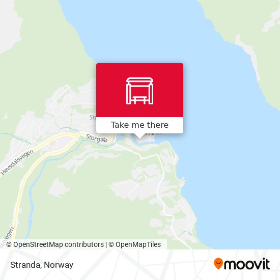 Stranda map