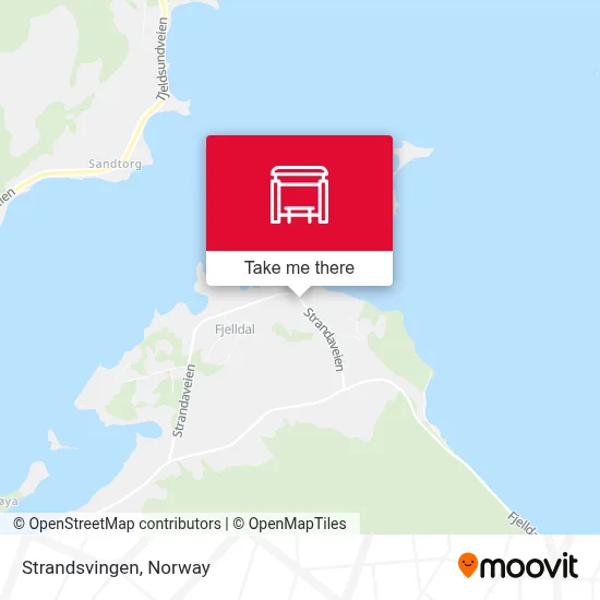 Strandsvingen map