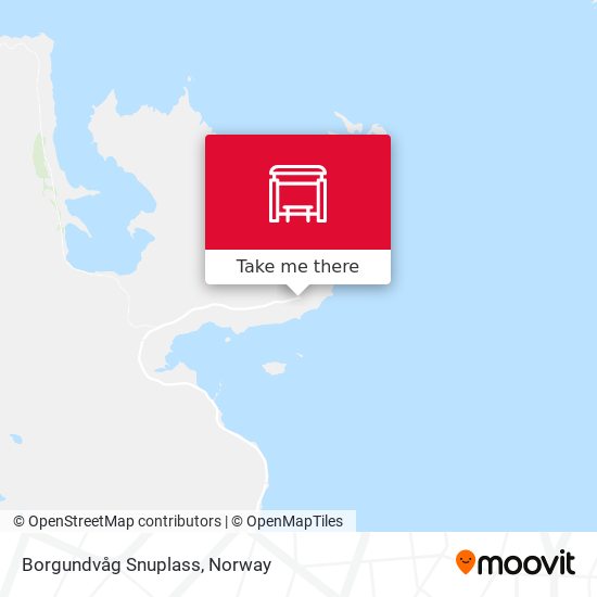 Borgundvåg Snuplass map