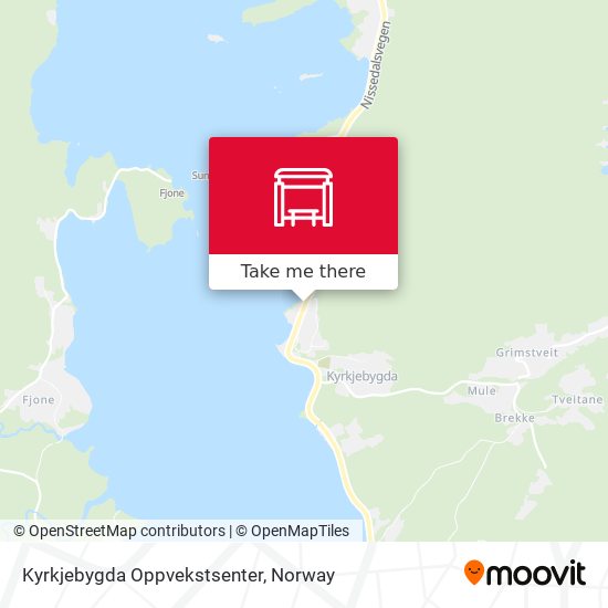 Kyrkjebygda Oppvekstsenter map