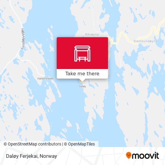 Daløy Ferjekai map