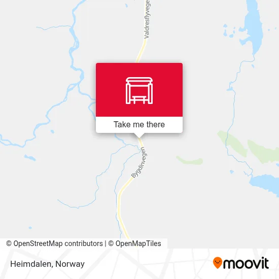 Heimdalen map