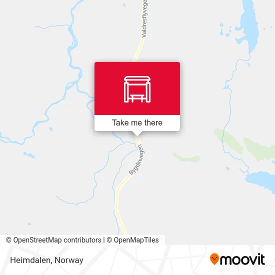 Heimdalen map