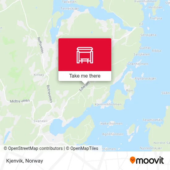 Kjenvik map