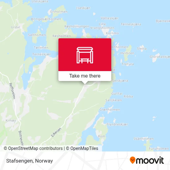 Stafsengen map
