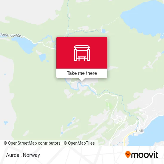 Aurdal map