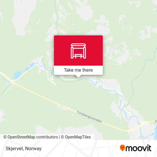 Skjervet map