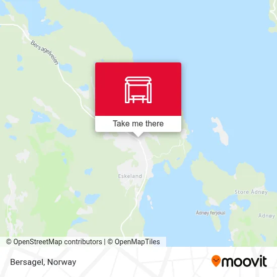 Bersagel map