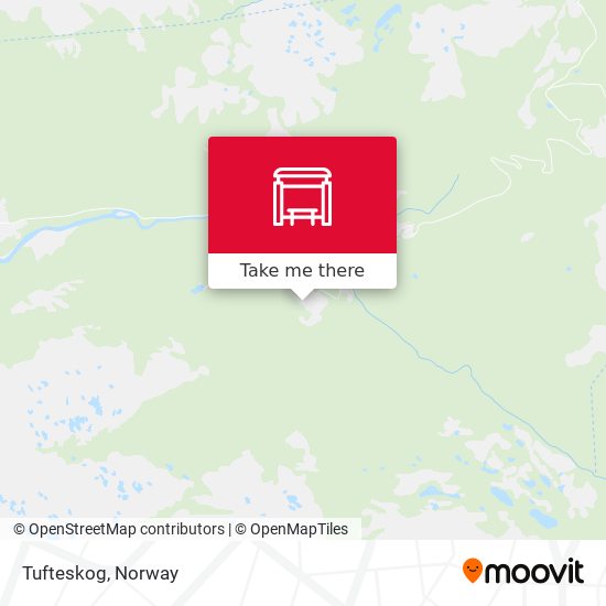 Tufteskog map