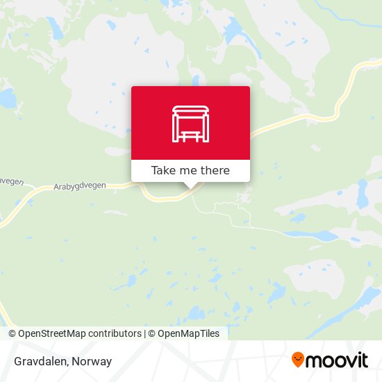 Gravdalen map