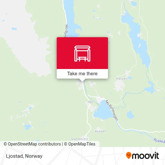 Ljostad map