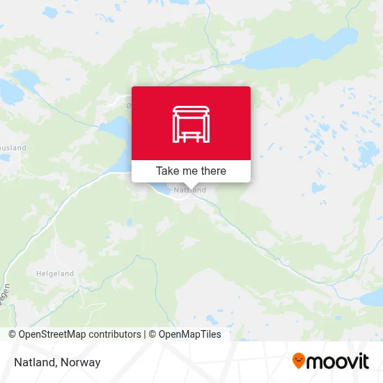 Natland map